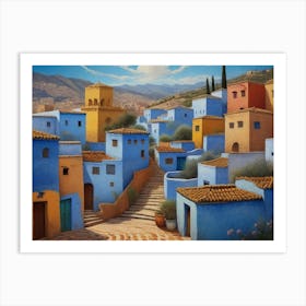 Chefchaouen 3 Art Print