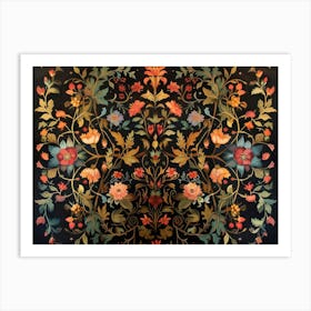 Contemporary Artwork Inspired By William Morris 12 Art Print