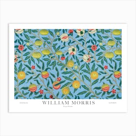 William Morris Prints Four Fruits Original Landscapes Landscape Botanical Vintage Art Print