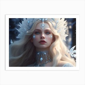 Ice Princess 3 Art Print