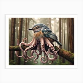 Octobird 1 Art Print