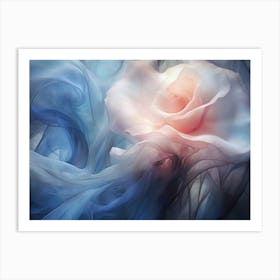 Rose In The Sky Art Print