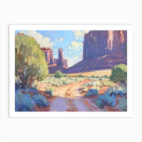 Western Landscapes Monument Valley 9 Art Print