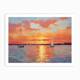 Southern Sunset Art Print