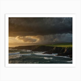 Stormy Sky Over Ireland 2 Art Print