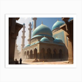 Islamic Mosque 4 Art Print