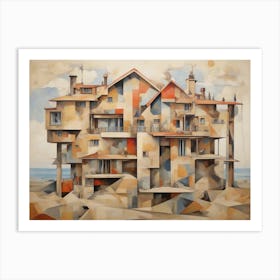 House On The Beach Art Print