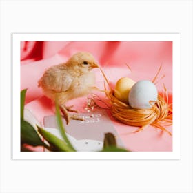 Easter Chick 1 Art Print