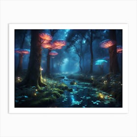 Fairy Forest 3 Art Print