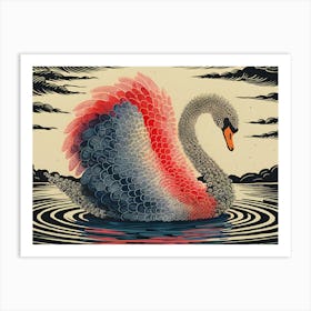 Swan 6 Art Print