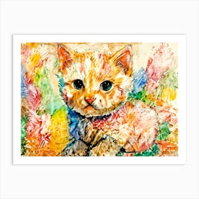 Kitty Cat 1 Art Print