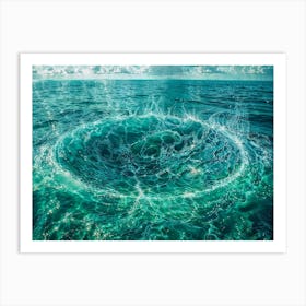 Hole In The Ocean Art Print