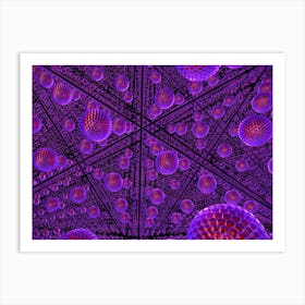 Spheres Combs Structure Regulation 2 Art Print