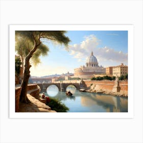 St Peter'S Bridge 1 Art Print