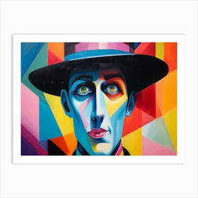 Man In A Hat 1 Art Print