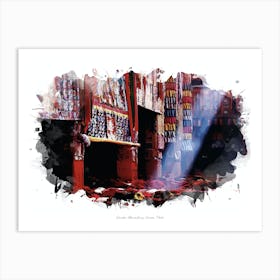 Ganden Monastery, Lhasa, Tibet Art Print