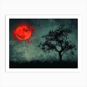 Full Moon 9 Art Print