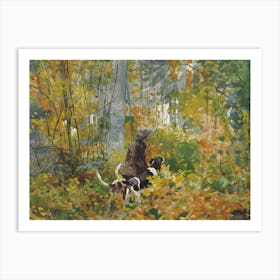 On The Trail, Winslow Homer Art Print