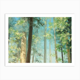 Landscape Painting, Details Art Print