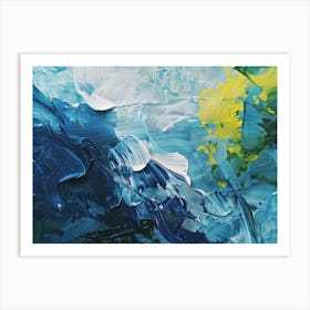 Abstract Painting 999 Art Print