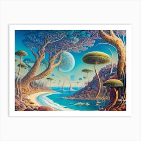 World Of Trees Art Print