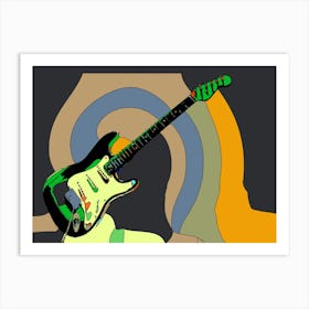 Sgt Peppers Guitar Art Print