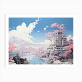 Asian Landscape Art Print