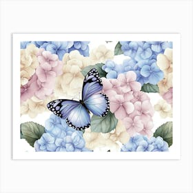 Hydrangeas 5 Art Print