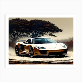 Mclaren 3 Art Print