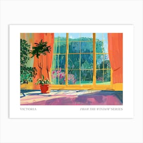 Victoria From The Window Series Poster Painting 1 Art Print
