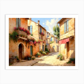 Street In France 2 Art Print