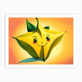 Stella Starfruit Art Print