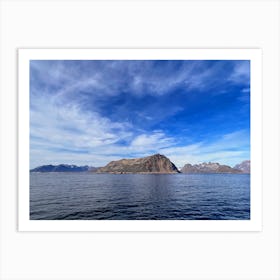 Fjords And Mountains (Greenland Series) Art Print