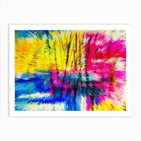 Acrylic Extruded Painting 149 Art Print