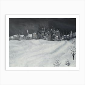 Winter Landscape Art Print