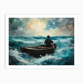 Contemporary Artwork Inspired By Winslow Homer 1 Art Print