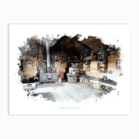 Shackleton’S Hut, Antarctica Art Print