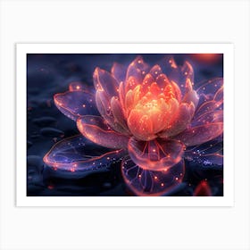 Lotus Flower 43 Art Print