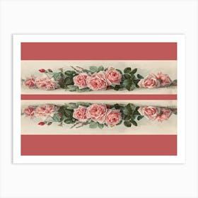 Pink Roses 9 Art Print