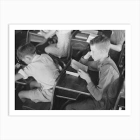 Untitled Photo, Possibly Related To Child Studying In School, Southeast Missouri Farms By Russell Lee 2 Art Print