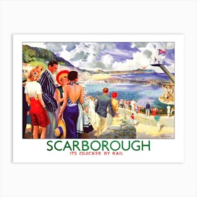 Scarborough Beach Art Print