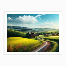 Country Road 11 Art Print