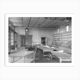 Interior Of Old Closed Store, Babbit, Minnesota, Iron Ore Bust Town By Russell Lee Art Print