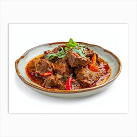 Thai Beef Curry 1 Art Print