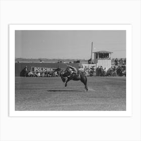 Untitled Photo, Possibly Related To Fancy Riding Demonstration At The Rodeo Of The San Angelo Fat Stock Show, Art Print
