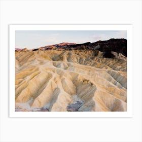 Death Valley Desert Hills Art Print