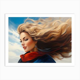 Wind Blows Art Print