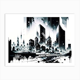 Cityscape 46 Art Print