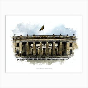 Capitolio Nacional, Bogotá, Colombia Art Print