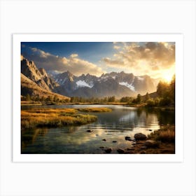 Among The Sierra Nevada California 1 Art Print